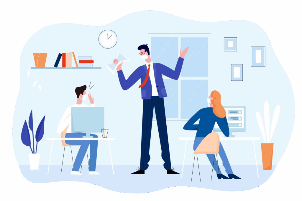 travail de bureau